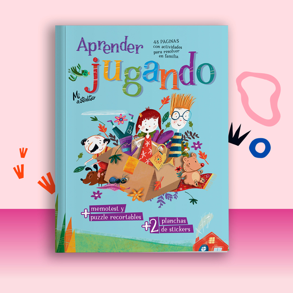  APRENDER JUGANDO - LIBRO DE PEGATINAS - Nº 1: 9788491961550:  PATIMPATAM: Books
